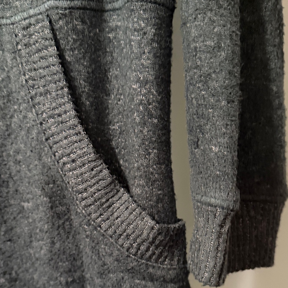 Hush Brand Elle Cozy Light Comfy Sweater V-Neck Jumpsuit Size XS - Picture 8 of 9